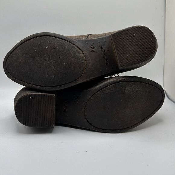 CUSHIONAIRE Women's bootie with Memory Foam 6.5 BROWN - Picture 5 of 7